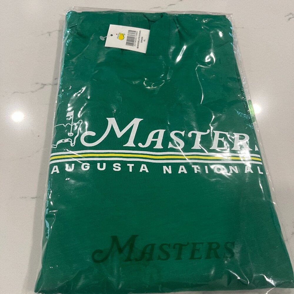 2025 Masters Hoodie Sweatshirt Green Augusta National Golf Club Size XL NEW!